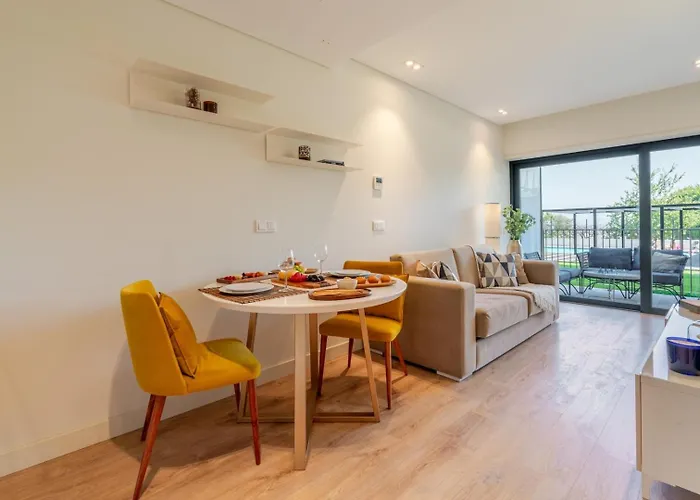 公寓 W/ Balcony, Pool & Gym In Antas By Hostwise *